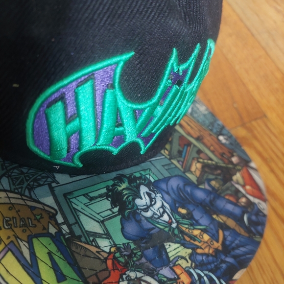 DC Kids Joker Cap - Black and Multicolor - Picture 7 of 7